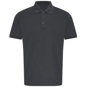 PRO RTX Mens Pro Moisture Wicking Polo Shirt / Solid Grey